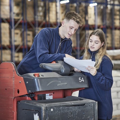 Veilig werken in een warehouse