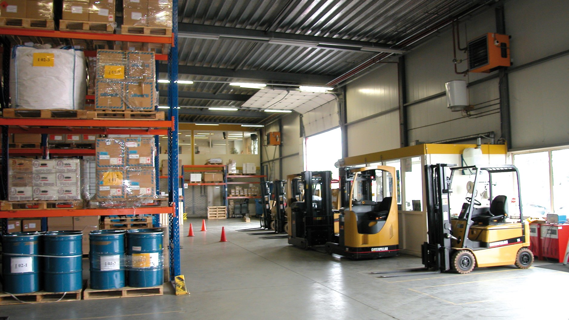 Veilig werken in een warehouse