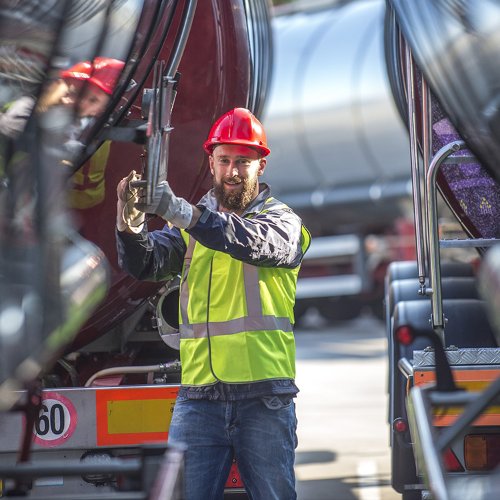 Veilig werken in de transport